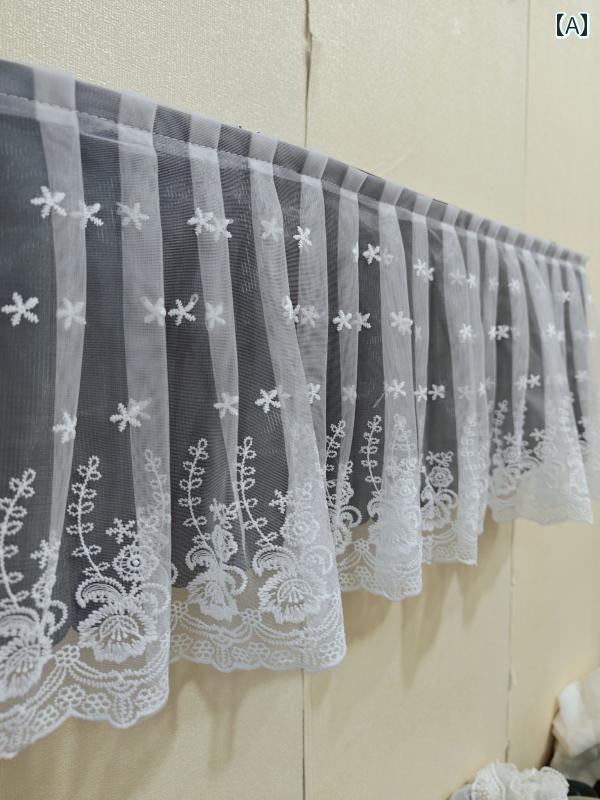 レース カーテン インテリア 完全 遮 光 粘着 式 カーテン レース 装飾 刺繍 生地 13 色 スポット プリ..