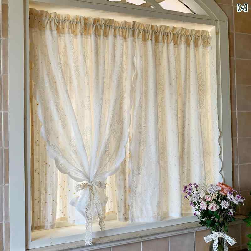 レース カーテン インテリア フランス製 二 重層 パンチ フリー 接着剤 光 透過性および不 透過性 韓国..