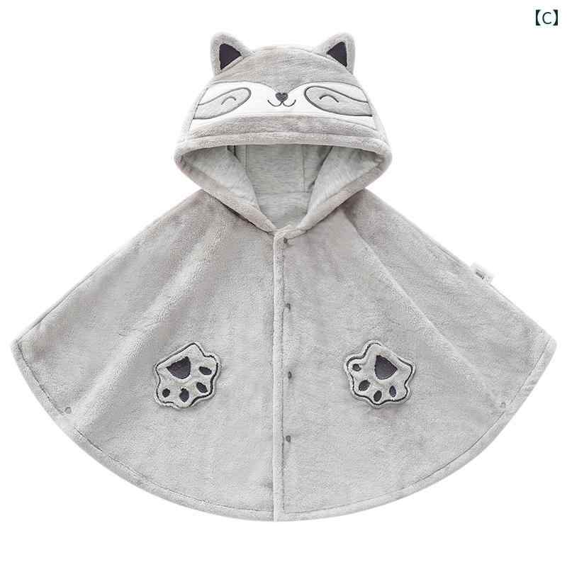 ケープ ベビー マント ベビー ケープ マント 秋冬 お出かけ フリース コットンベビー 冬 ショール コート 子供 用 防風 冬服