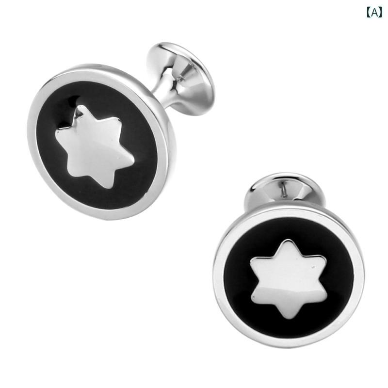 カフスボタン メンズ ワンポイント 2025 フレンチ カフスボタン カフ ネイル メンズシャツ 高級 ゴールド