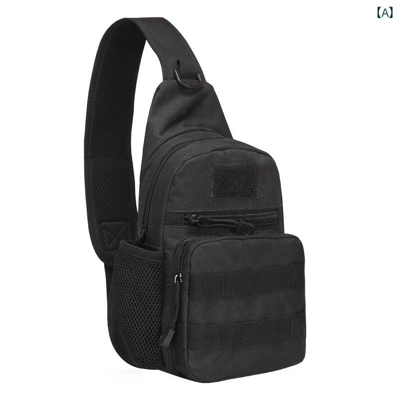 Pouch - アウトドア アクセサリー バッグ タクティカル ショルダーバッグ 迷彩 サイクリング 両面 ウォーターボトル バッグ アウトドア 登山 ポータブル 耐摩耗 Luya クロス ボディバッグ