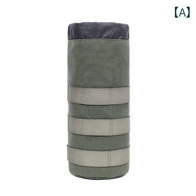 アウトドア アクセサリー バッグ 外部 ケトル バッグ ポータブル ウエスト モール 戦術的な 屋外 ハンギング カバー 保護