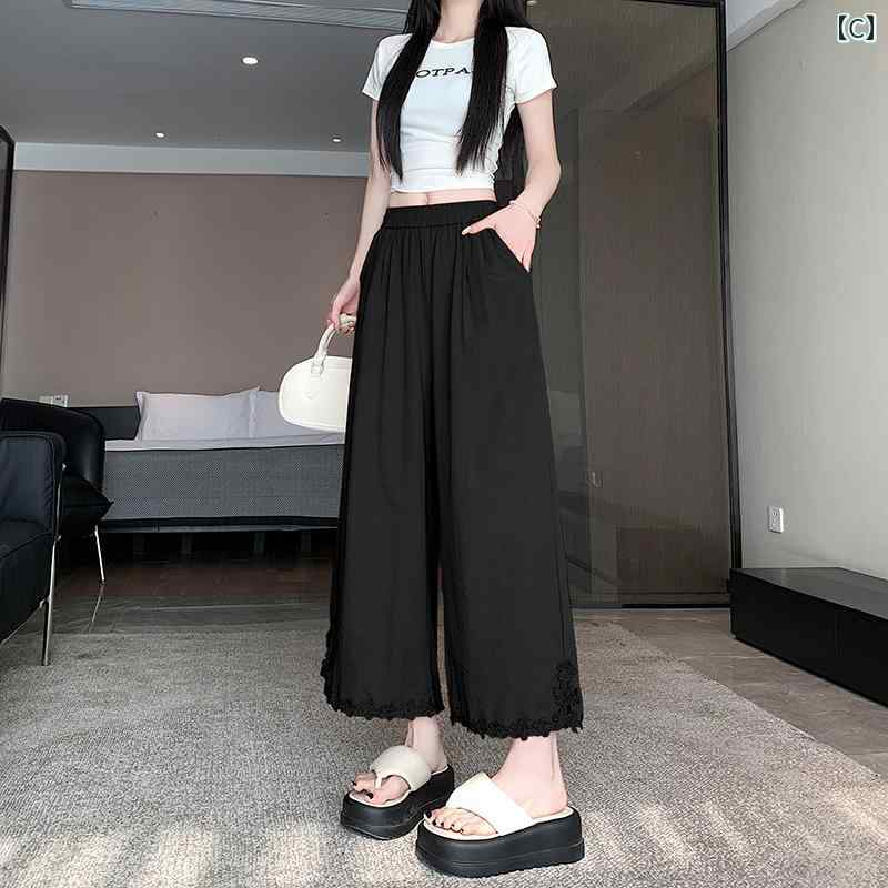 ゆったり タイパンツ レディース 夏の 女性 ...の紹介画像3