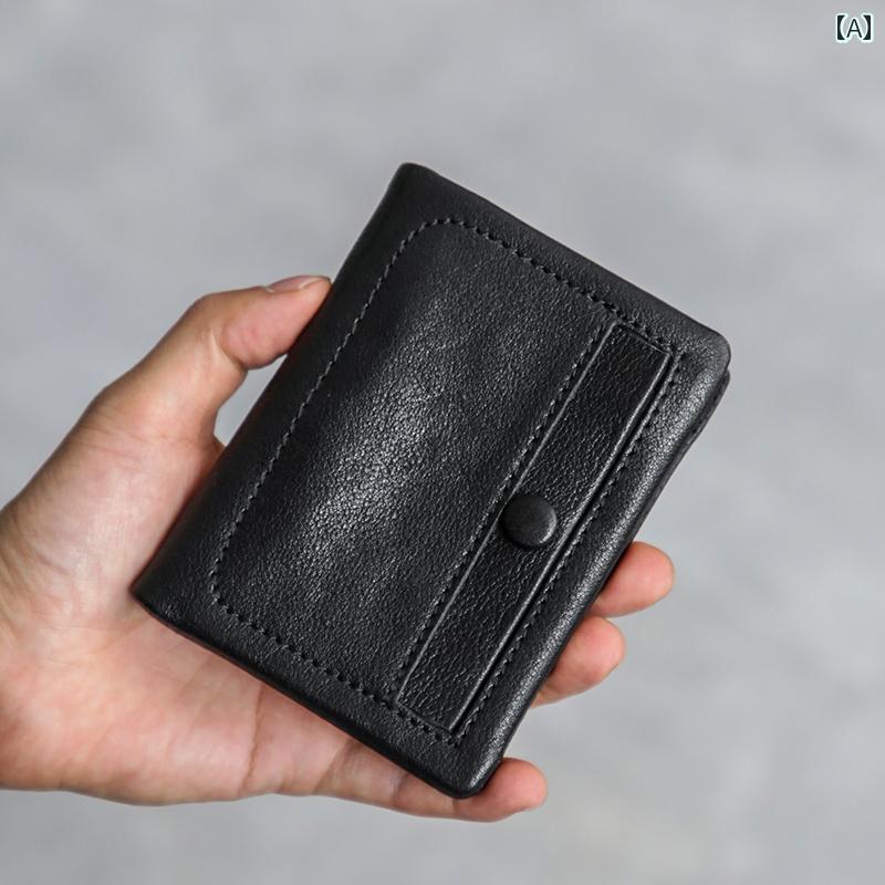 Vintage Works 黒 レザー ミニ財布 Vintage Works 黒 レザー ミニ財布