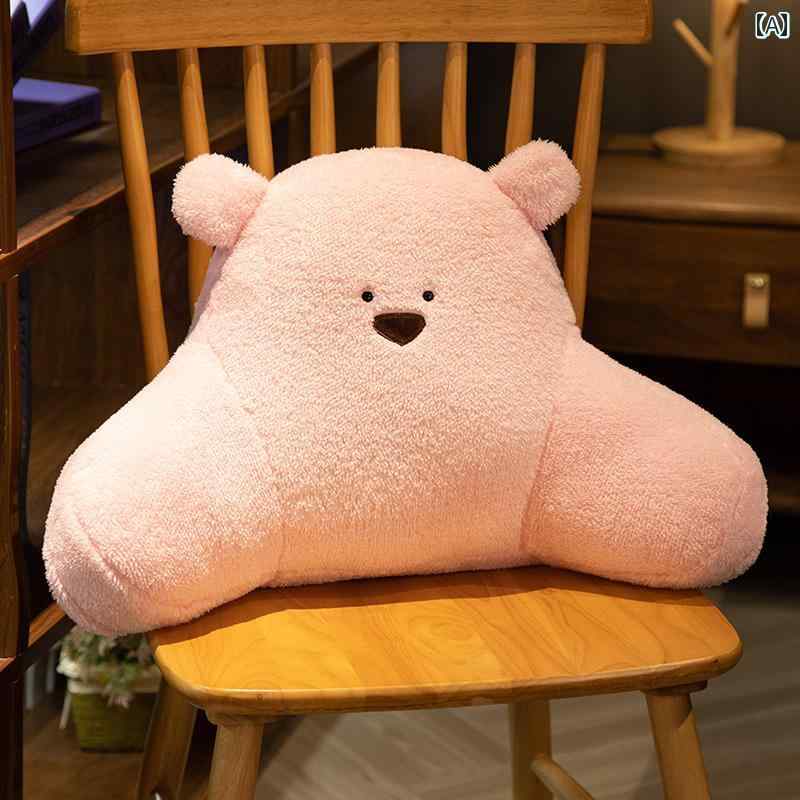 腰枕 クッション サポート ベッド サイド クッション オフィス用 腰 枕 車用 背もたれ 大きい かわいい..