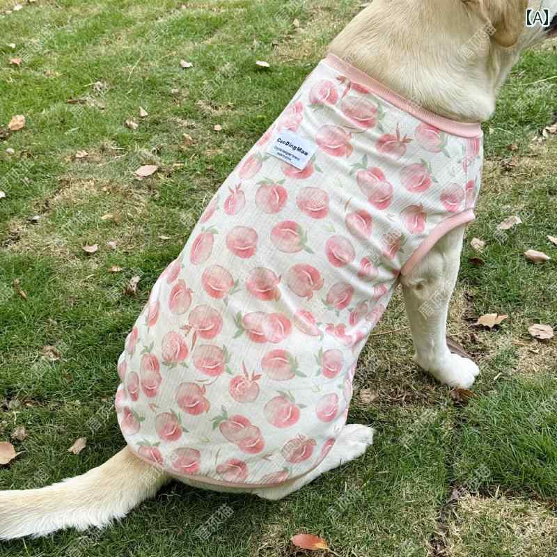 大型犬用 ワンちゃん ウェア 犬 服 夏用 薄手 メッシュ 大型 犬用 ゴールデンレトリバー ラブラドール コリー 抜け毛 防止