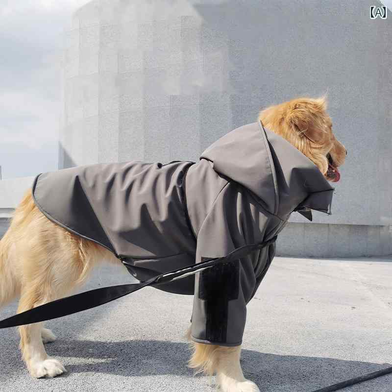 大型犬 犬服 おしゃれ 犬 服 秋冬 犬用 スウェットシャツ ジャケット 中型 大型 ラブラドール ゴールデンレトリバー用