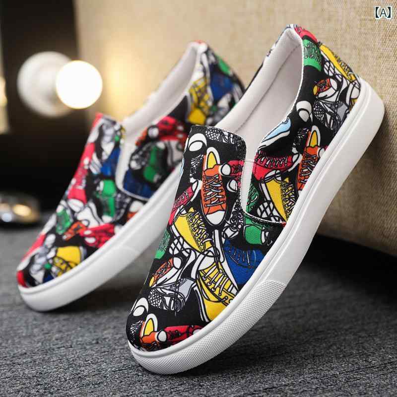 ドライビング シューズ 万能 メンズ 夏用 メンズ キャンバス シューズ スリッポン 通気性の ある メンズカジュアル スポーツ ソフト ソール ドライビングシューズ