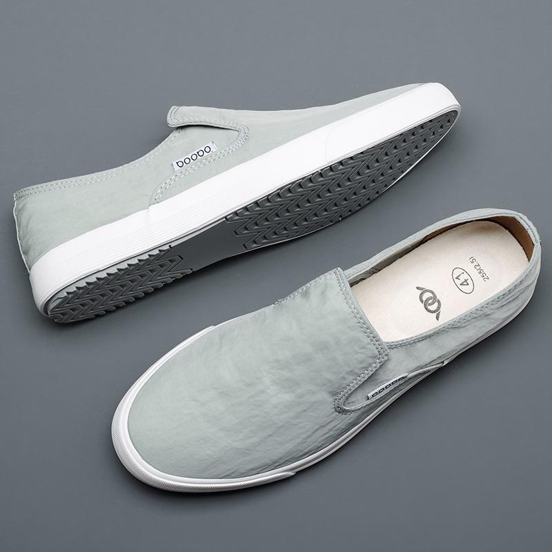 ドライビング シューズ 万能 メンズ オールド 布 靴 メンズ ソフト ソール カジュアル 通気性 な スリッポン ローファー 滑り止め ローカット ドライビング キャンバス シューズ