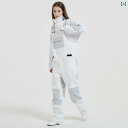 スキー スノボー ウェア 女性用 スノーボード サスペンダー スキー パンツ スノーボードと ダブル ボードの 防水 スキーウェア 男性用と レディース スウェ...