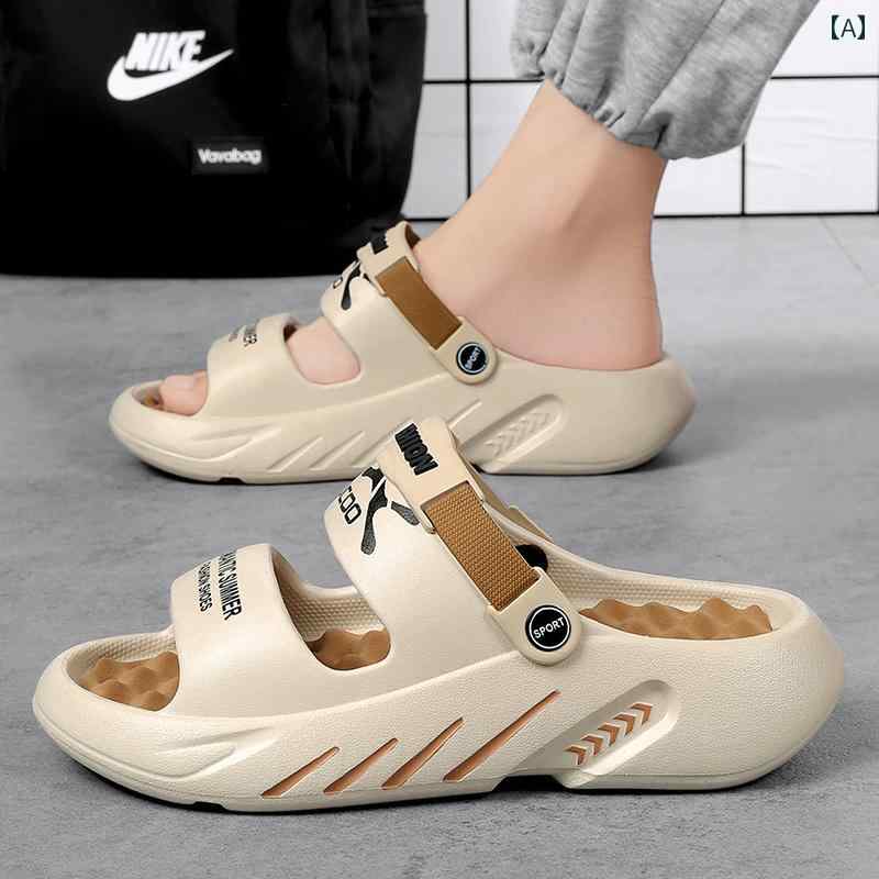 健康 サンダル 快適 メンズ 夏用 サンダル アウトドア用 滑り止め 防臭 足 マッサージ 運転用 ドライバ..