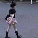 子供服 スカート カジュアル ネクスト ロード ガールズ Tシャツ セット 2025夏 子供服 プリーツスカート ティアードスカート ツーピース