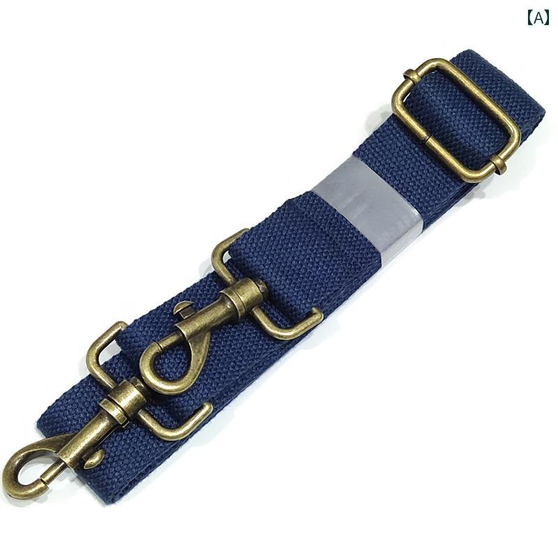 バッグ用 ストラップ ホルダー バッグ アクセサリー キャンバス ストラップ ユニセックス 厚手 斜め バ..