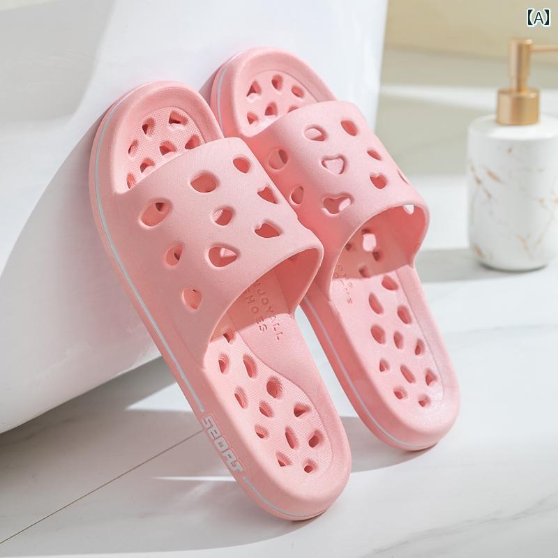 快適 室内用 スリッパ 入浴用 バス ルーム スリッパ 滑り止め 室内 家庭用 カップル 水漏れ ホテル 静 音 防臭 女性用 男性用 夏