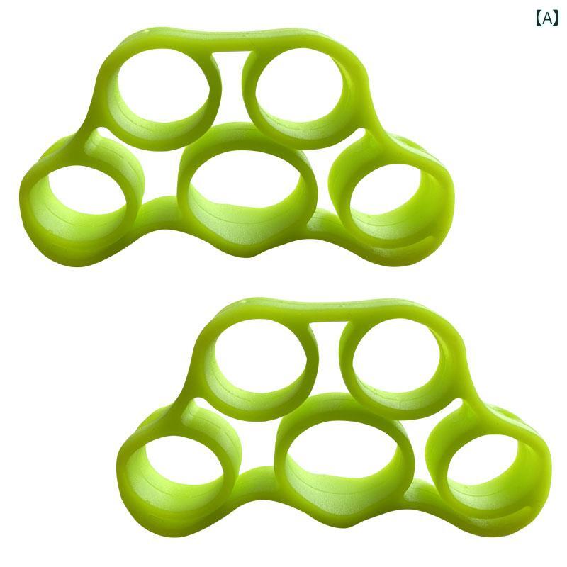 ハンド トレーニング エクササイズ 指 抵抗 バンド トレーニング 弾性 筋力 グリップ ロープ ロッククライミング トレーナー 指先 テンショナー