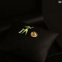 コサージュ メンズ アクセサリー Qizun 金 メッキの ハイエンドの 精巧 ジルコン 竹 メンズスーツ ブローチ シャツ カラー ピン レディース シンプル...