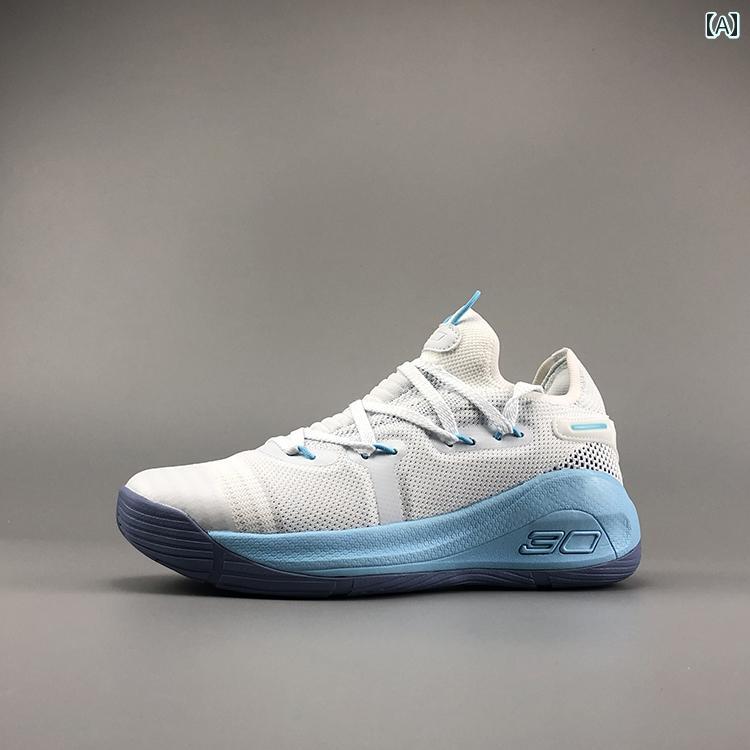 バスケットボール スタイル シューズ 希少な 海外 カリー 7代目 6 メンズ ミッドローカット 通気性 ソフト ソール 滑り止め 耐摩耗 実戦 バスケットボール シューズ