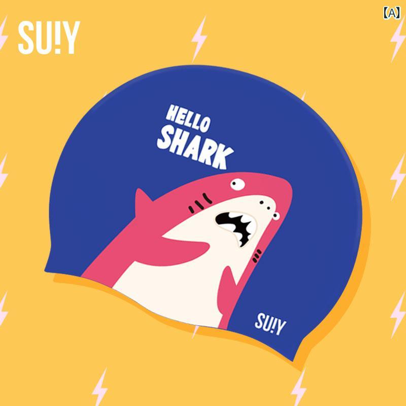 スイミング キャップ 水泳 SUIY スイミング キャップ ロング ヘアの 女性用 2025年新 防水高 価値 シリコン ヘア 拡大 プロ 仕様