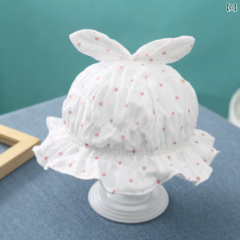 キッズ ベビー サンハット かわいい ベビー 新生児 帽子 夏 薄型 メンズ レディースの プリンセス かわ..