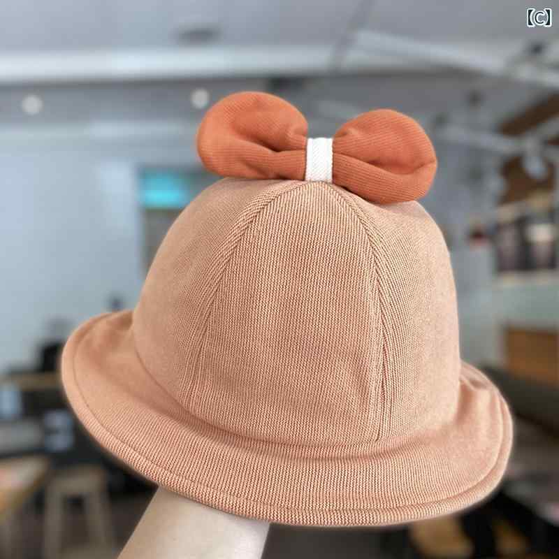 キッズ ベビー サンハット かわいい ベビー 帽子 春秋 女の子 プリンセス リボン ...