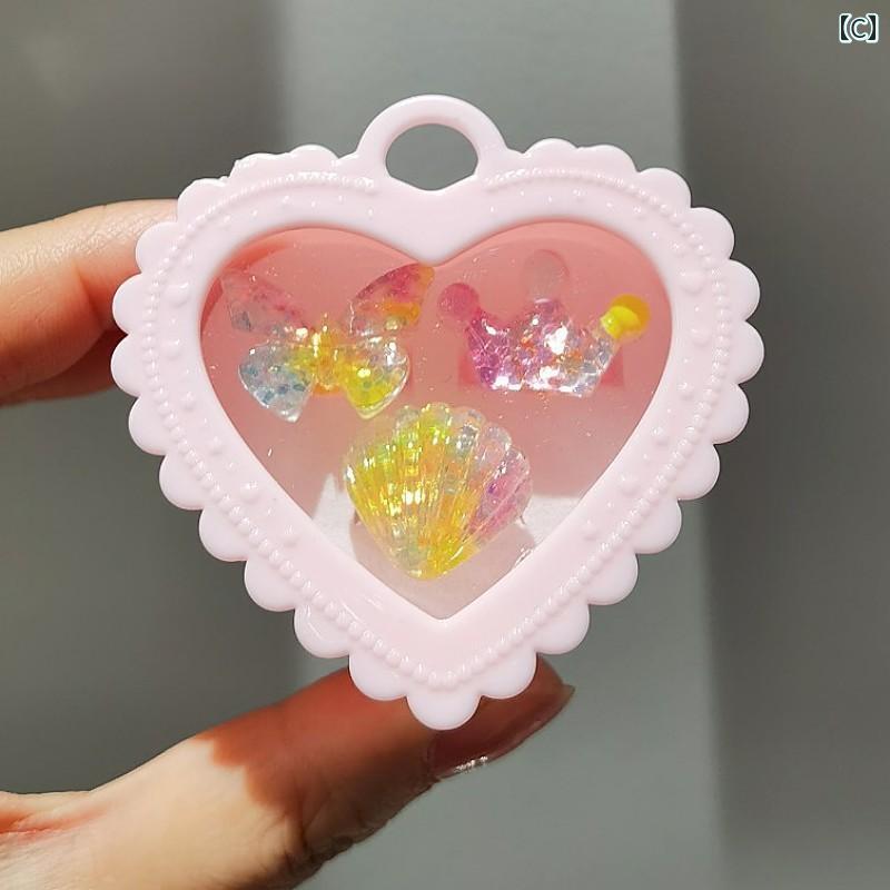 かわいい 子供用 プリンセス アクセサリー リング 子供用 リング かわいい キャン...