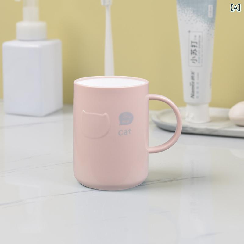 おしゃれな 歯磨きコップ 洗面台 小 紅 書と 同じ 厚手 防 カビ マウスウォッシュ カップ 歯 ブラシ 癒し カラー 女子 寮の 自宅 学生用 ウォッシュ