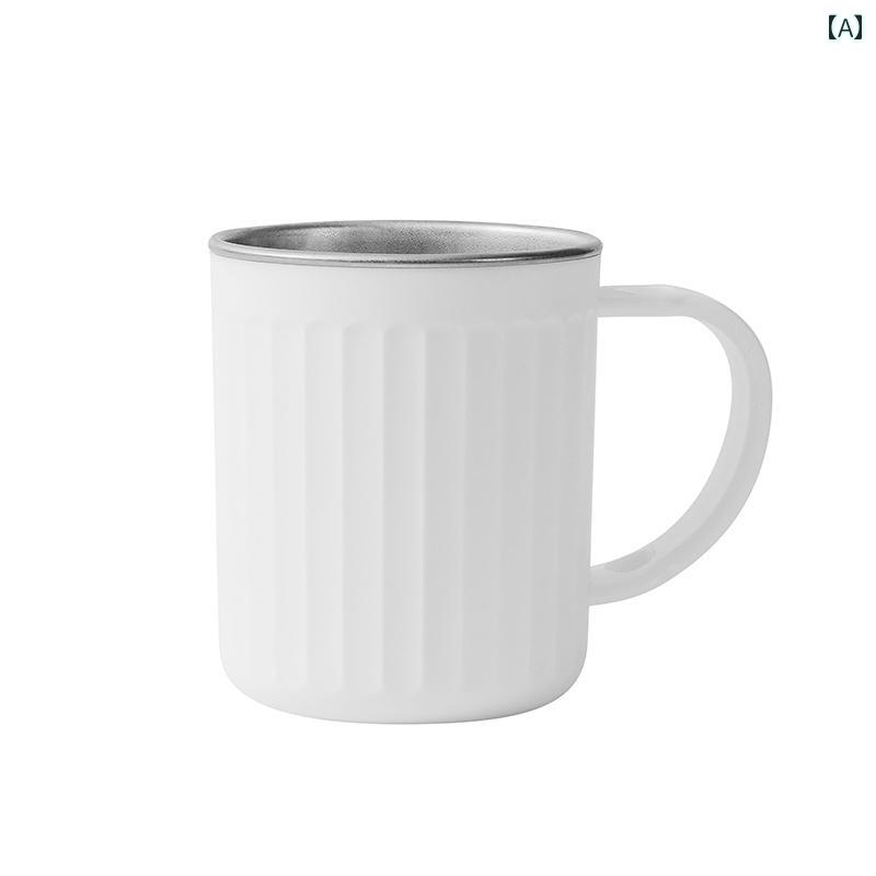 おしゃれな 歯磨きコップ 洗面台 ステンレス製の 洗 口 カップ 高 価値の 歯磨き カップル 用 歯 ブラシ ジャー 家庭用 学生 寮用