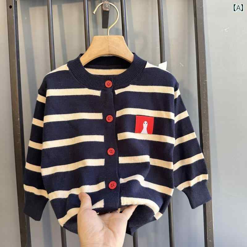 Uネック 子供服 カーディガン セーター 子供用 セーター カーディガン 薄手 男の子 春秋 トップス スト..