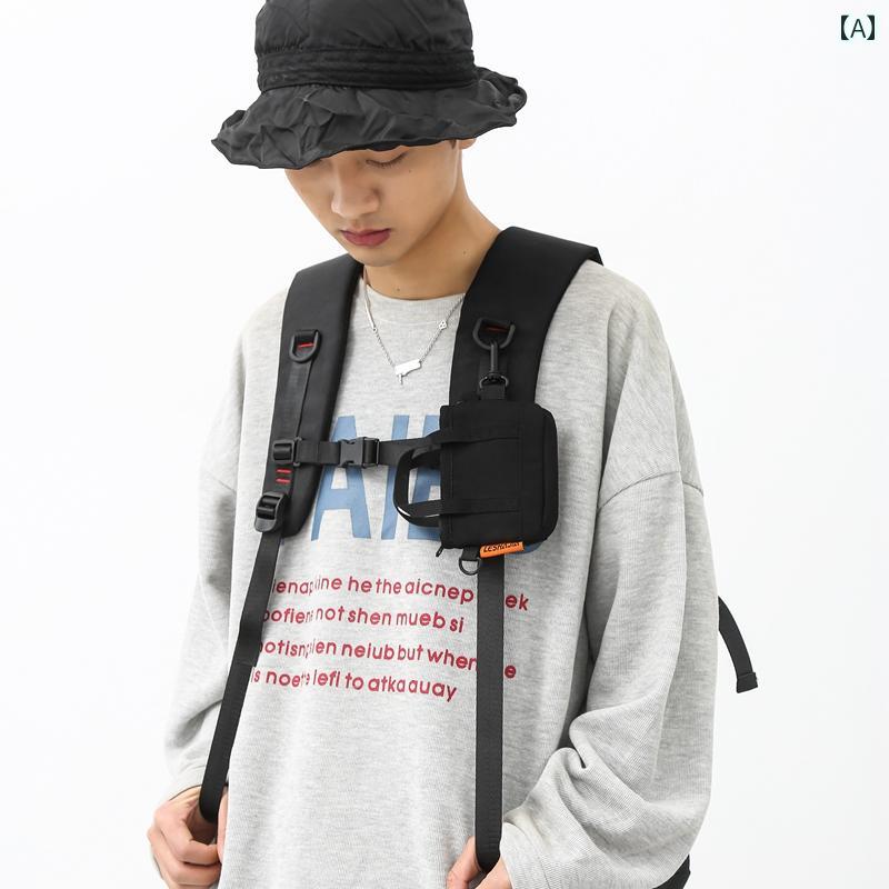 小銭入れ メンズ コインケース ミニトートバッグ 小銭入れ バック パック ハンギング バッグ キー イヤホン カード ショルダーバッグ メンズカジュアル メッセンジャーバッグ