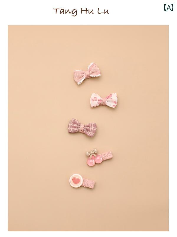 女の子用 ヘアアクセサリー キッズ 箱入り 韓国 ベビー ヘア ピン かわいい プリンセス 子供 女の子 フ..