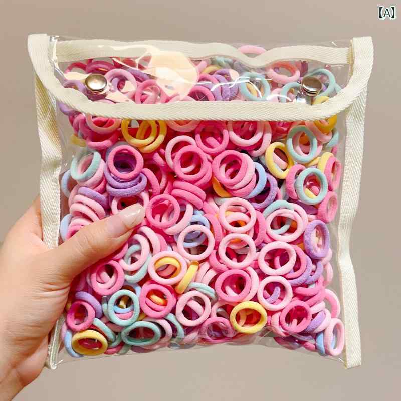 キッズ アクセサリー かわいい 子供用 耐久性の ある キャンディーカラーの タオル リング 赤ちゃん用..