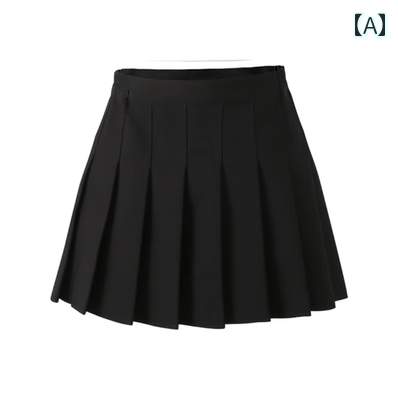 女の子用 スカート かわいい 女の子 プリーツスカート 秋 公演 衣装 黒 紺の 半端 丈 スカート Mと Lの..