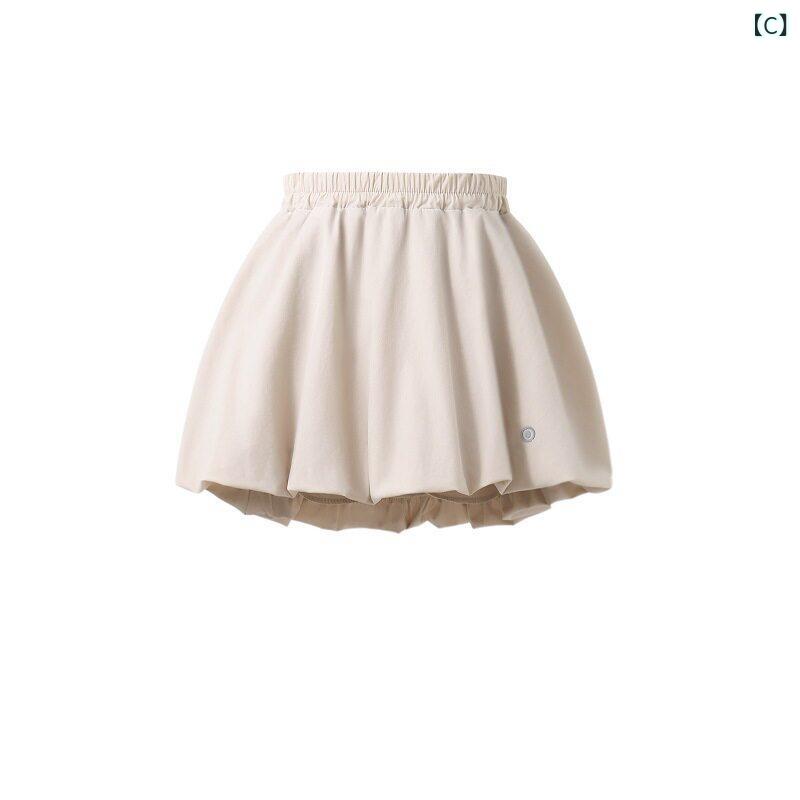 女の子用 おしゃれ ショート パンツ 女の子 バレエ スカート パンツ 花の つぼみの...