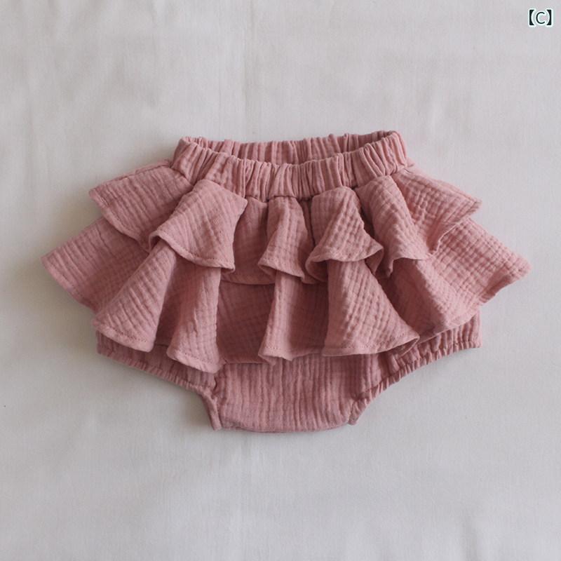 女の子用 おしゃれ ショート パンツ スイカ プラネット 上着 スカート ティアード...