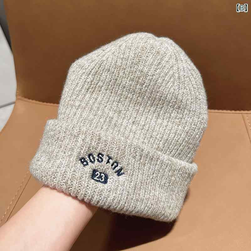 キッズ用 ニット帽 帽子 ベビー 帽子 秋冬 子供用 ウール 女の子な プルオーバー 男の子 暖かい ニット