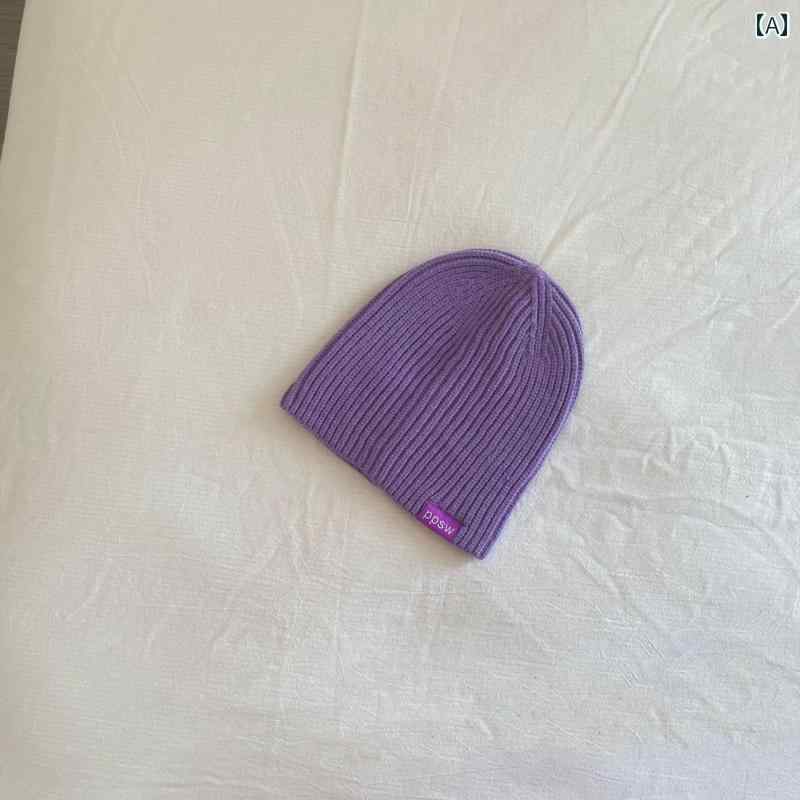 キッズ用 ニット帽 帽子 韓国 子供用 帽子 春秋 女の子用 ウール 赤ちゃん用 ニット 男の子用 暖かい ..