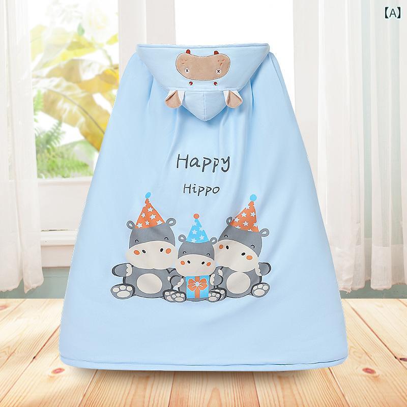 キッズ用 マント ベビー ケープ マント 秋冬 スタイル 綿 生地 厚手 ウィンドブレーカー 男の子 女の子 防風 暖かい コート