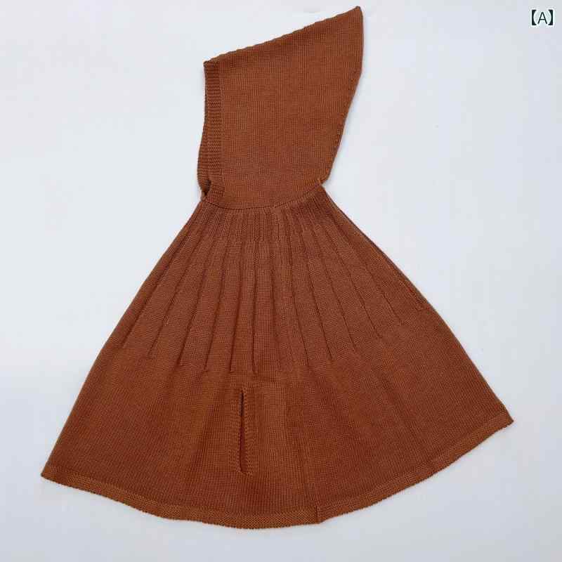 キッズ用 マント AnnieGirl エルフ マント ウール 女の子用 ケープ ベビー コート 春 スタイル お出かけ用