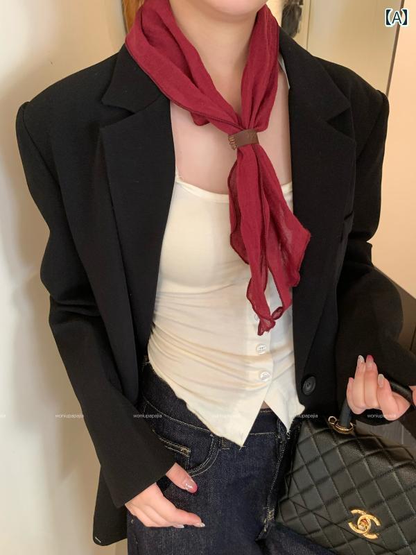 スタイリッシュ レディース スカーフ スネイル パパ ホーム 高級 色 コットンリネン スカーフ レディー..