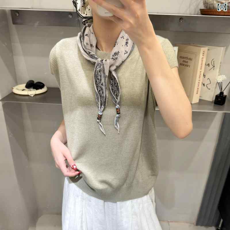 スタイリッシュ レディース スカーフ 2025 春秋 カシューナッツ フラワースク エア スカーフ ヘッド バ..