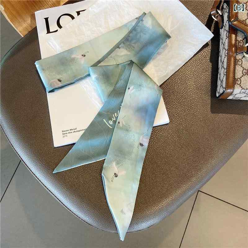 ハイセンス スカーフ リボン 江南 水墨 画 チャイナ風 ヘア バンド レトロ エレガ...