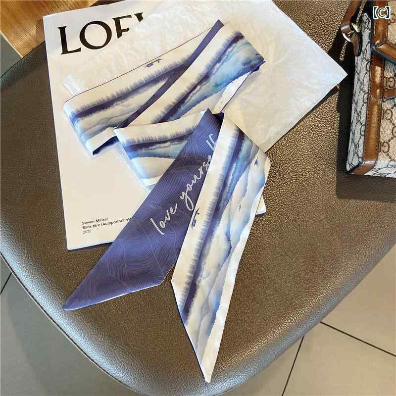 ハイセンス スカーフ リボン 江南 水墨 画 チャイナ風 ヘア バンド レトロ エレガ...