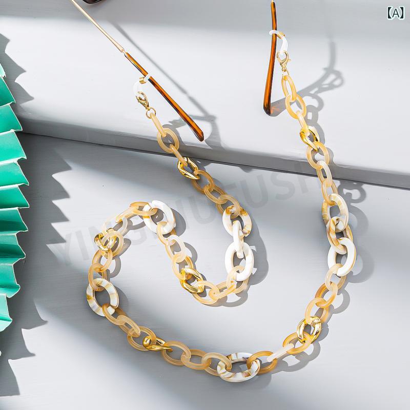 メガネ チェーン 便利 ストラップ クローブと アメリカ サングラス チェーン ホット ガール メガネ ア..