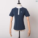 乗馬 ウェア スリム フィット 夏 用 冷感 レディース ガールズ 乗馬 半袖 騎士 スーツ 競技 Tシャツ 用品 カナリ マ