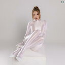 全身タイツ ボディタイツ フィット おじさんの レザーと ナイロンスパンデックスの 全身 服 袖と タイツ 付き マルチ カラーの 光沢の ある バック ジッパー ジャンプスーツ ベーシックスタイル|詳細画像
