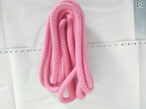 新体操 ロープ 新 体操 ロープ 綿 麻 五 種 競技 トレーニング フィットネス 用品