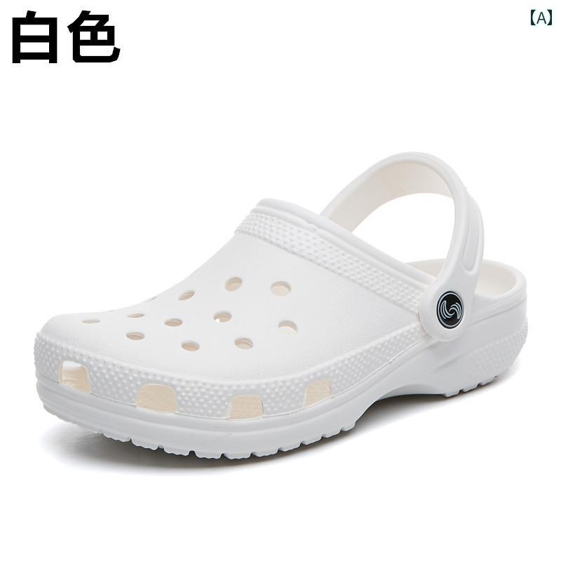 ナースサンダル シューズ ホワイトナース ワークシューズ 夏 レディース ホール サンダル ビーチ シュ..