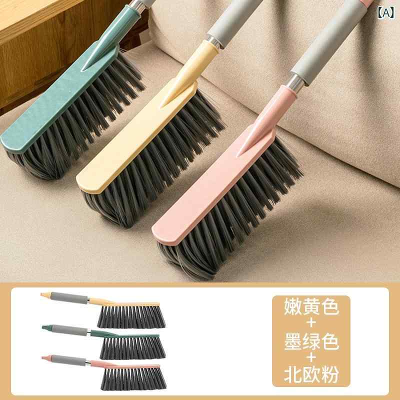 多機能 ブラシ ベッド 掃除 ブラシ 家庭用 ベッドソファ 用品 寝室用 ソフト ほうき ほこり 除去 掃除..