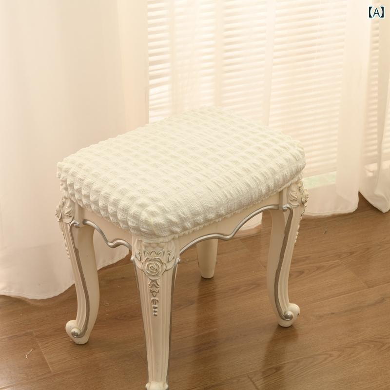 椅子 カバー チェア カバー ドレッシング ルーム スツール カバー 家庭用 テーブル チェアカバー バブ..