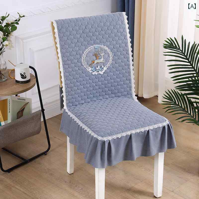 椅子 カバー チェア カバーオール シーズン 椅子 カバー シート クッション 一 体型 家庭用 滑り止め バック 生地 ワンピース テーブルと イン スタイル
